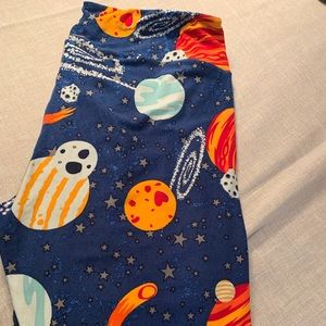 LuLaRoe PLANETS leggings NWOT TC